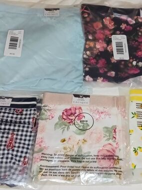 5 CACIQUE WOMEN'S PLUS COTTON FULL BRIEF SIZE  30-32